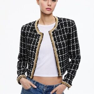 NWT Alice + Olivia Sabina Jacket